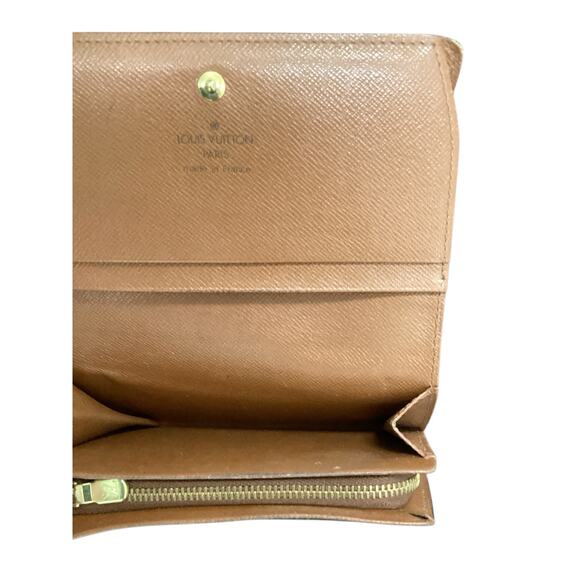 Vintage Louis Vuitton Wallet Women’s 1 Size Monogram Leather RA0928 Tresor Brown - Picture 6 of 10